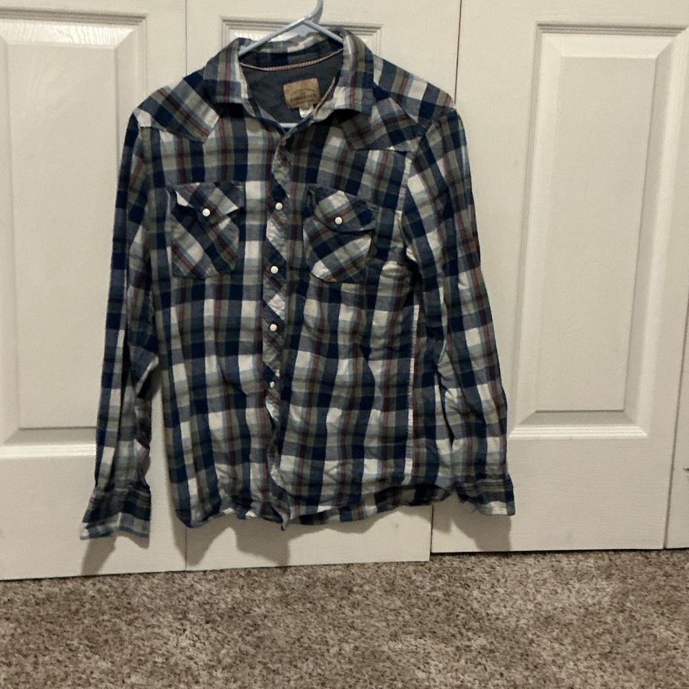 Sears Roebuck & CO. Flannel - Men’s Medium